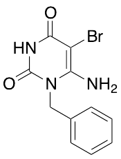 6-Amino-1-benzyl-5-bromouracil