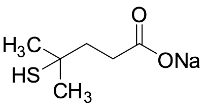 4-Mercapto-4-methylpentanoic Acid Sodium Salt