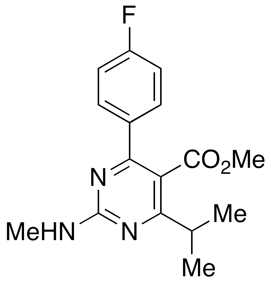 Methyl 4-(4-Fluorophenyl)-6-isopropyl-2-(methylamino)pyrimidine-5-carboxylate