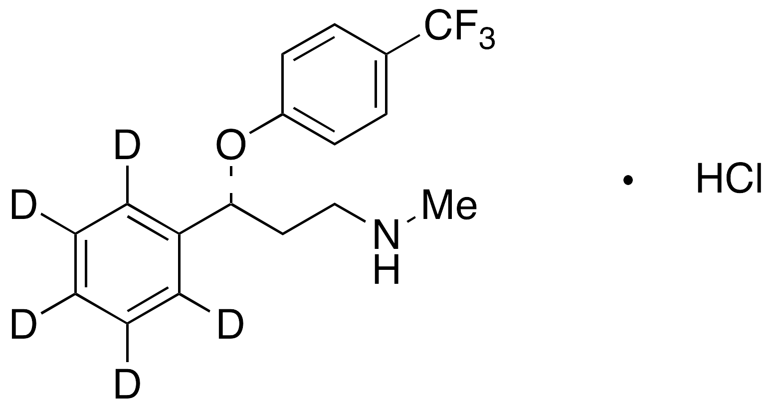 (R)-Fluoxetine-d5 Hydrochloride