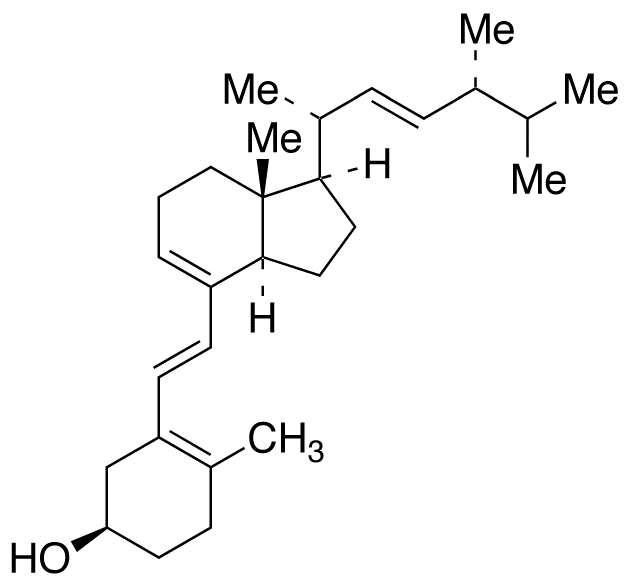 Previtamin D2 (~90%)