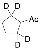 1-Cyclopentylethanone-d4(Also see C988477)