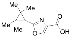 2-(2,2,3,3-Tetramethylcyclopropyl)-oxazole-4-carbpxylic Acid