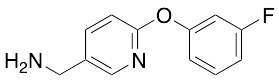 6-(3-Fluorophenoxy)-3-pyridinemethanamine