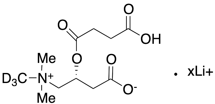 O-Succinyl-L-carnitine-(N-methyl-d3) Lithium Salt