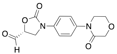 (5R)​-2-​Oxo-​3-​[4-​(3-​oxo-​4-​morpholinyl)​phenyl]​-​5-​oxazolidinecarboxald​ehyde