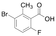 3-Bromo-6-fluoro-2-methylbenzoic Acid