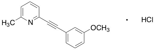 2-Methyl-6-[(3-methoxyphenyl)ethynyl]pyridine Hydrochloride