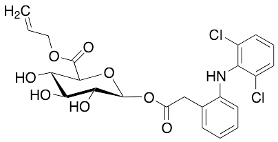 Diclofenac Acyl-Beta-D-glucuronide Allyl Ester