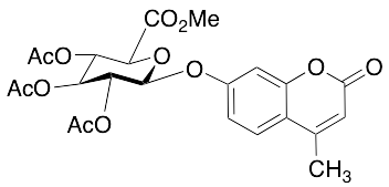 4-​Methyl-​2-​oxo-​2H-​1-​benzopyran-​7-​yl-beta-​D-​glucopyranosiduronic Acid Methyl Ester 2,3,4-Triacetate