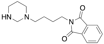 2-[4-(Tetrahydro-1(2H)-pyrimidinyl)butyl]-1H-isoindole-1,3(2H)-dione