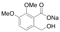 6-(Hydroxymetthyl)-2,3-dimethoxybenzoic Acid Sodium Salt