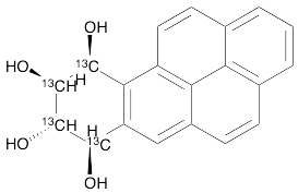 (7alpha,8beta,9alpha,10alpha)-7,8,9,10-Tetrahydrobenzo[a]pyrene-7,8,9,10-tetrol-13C