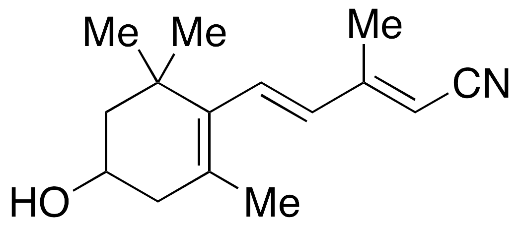 (2E,4E)-3-Methyl-5-(4-hydroxy-2,6,6-trimethyl-1-cyclohexen-1-yl)-2,4-pentadienenitrile