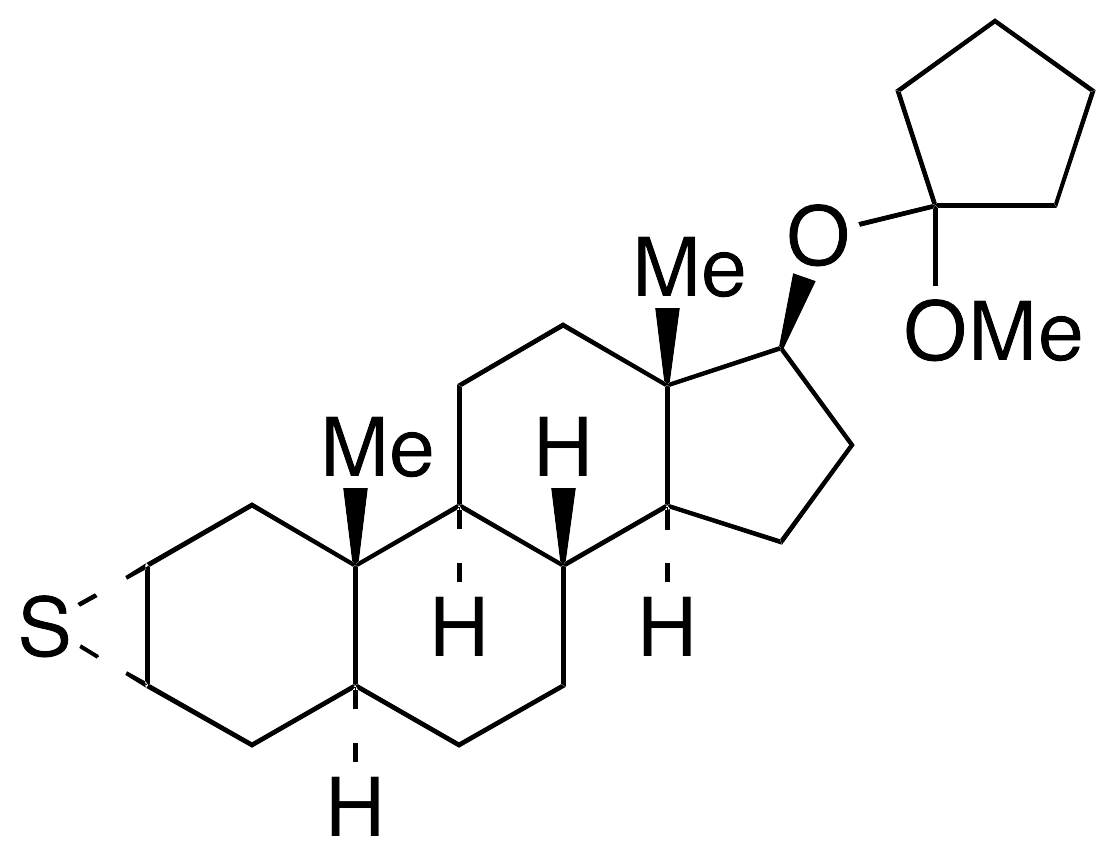 Mepitiostane (Contains ~15% 3a,4a-Epithio isomer)