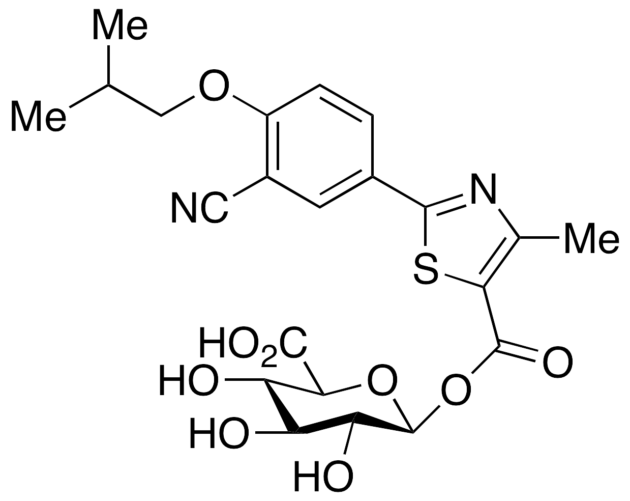 Febuxostat Acyl-Beta-D-glucuronide