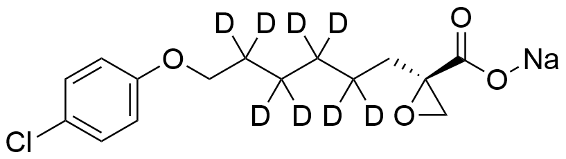 (R)-Etomoxir, sodium salt-d8
