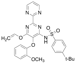 4-(1,1-dimethylethyl)-N-[6-(ethenyloxy)-5-(2-methoxyphenoxy)[2,2'-bipyrimidin]-4-yl]-Benzenesulfonamide