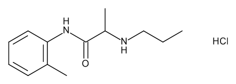 Prilocaine Hydrochloride - CAS No. 1786-81-8 Prilocaine Hydrochloride