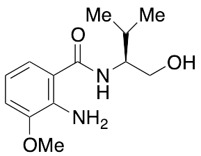 2-Amino-N-[(1S)-1-(hydroxymethyl)-2-methylpropyl]-3-methoxybenzamide