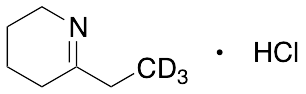2-Ethyl-3,4,5,6-tetrahydropyridine Hydrochloride-d3