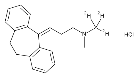 Amitriptyline-D3 Hydrochloride 0.1 mg/ml in Methanol (as free base) - CAS No. 342611-00-1 Amitriptyline-D3 Hydrochloride 0.1 mg/ml in Methanol (as free base)