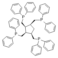 ((1R,2R,3S,4S)-rel-Cyclopentane-1,2,3,4-tetrayltetrakis(methylene))tetrakis(diphenylphosphine)