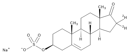 Sodium Dehydroepiandrosterone-16,16-d2 Sulfate