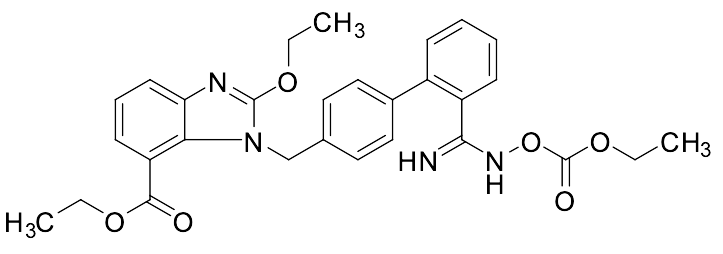 Azilsartan N-((Ethoxycarbonyl)oxy)formimidamide