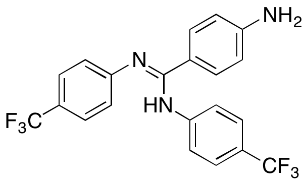 (Z)-4-Amino-N,N'-bis(4-(trifluoromethyl)phenyl)benzimidamide