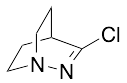 3-Chloro-1,2-diazabicyclo[2.2.2]oct-2-ene