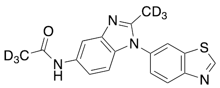 N-[1-(6-Benzothiazolyl)-2-methyl-1H-benzimidazol-5-yl]acetamide-d6