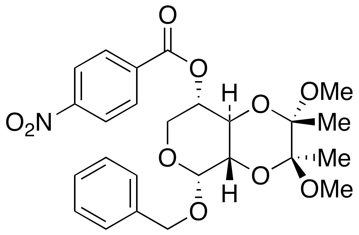 Benzyl 2,3-O-[(1S,2S)-1,2-Dimethoxy-1,2-dimethyl-1,2-ethanediyl]-4-nitrobenzoyl-Alpha-L-xylopyranoside