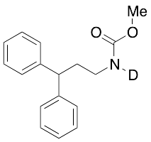 Methyl (3,3-Diphenylpropyl)carbamate-d1