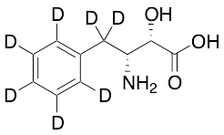 (2S,3R)-3-Amino-2-hydroxy-4-phenyl Butanoic Acid-D7