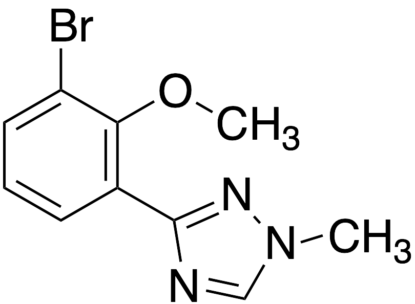 3-(3-Bromo-2-methoxyphenyl)-1-methyl-1H-1,2,4-triazole
