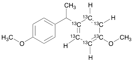 4,4'-(ethane-1,1-diyl)bis(methoxybenzene)-13C6