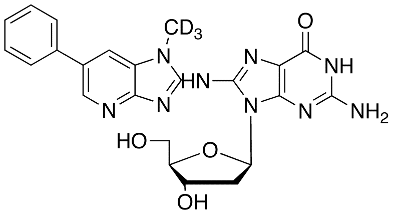 N-(Deoxyguanosin-8-yl)-2-amino-1-(methyl-d3)-6-phenylimidazo[4,5-Beta]pyridine