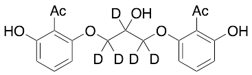 1,3-Bis(2-acetyl-3-hydroxyphenoxy)-2-hydroxypropane-D5