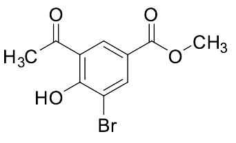 Methyl 3-acetyl-5-bromo-4-hydroxybenzoate