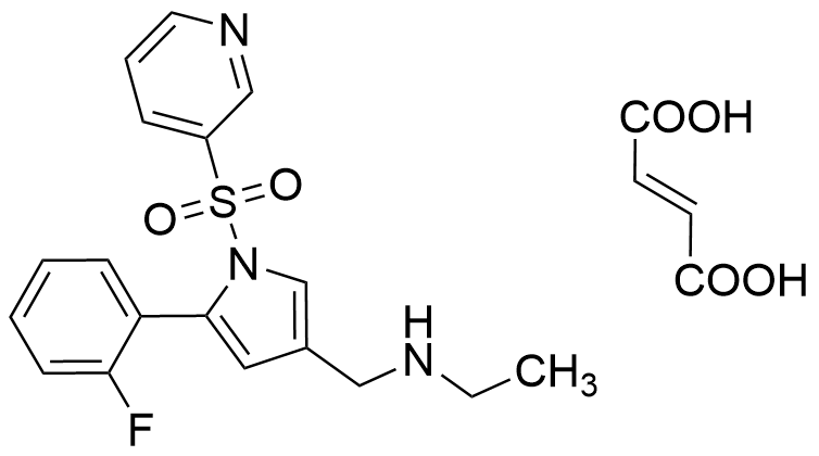 N-Desmethyl-N-ethyl-Vonoprazan fumarate salt
