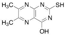 2-Mercapto-6,7-dimethyl-pteridin-4-ol