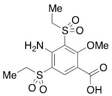 2-Methoxy-4-amino-3,5-diethylsulfonyl benzoic acid