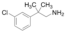 2-(3-Chlorophenyl)-2-methylpropan-1-amine