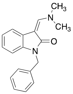 3-​[(Dimethylamino)​methylene]​-​1,​3-​dihydro-​1-​(phenylmethyl)​-2H-​indol-​2-​one
