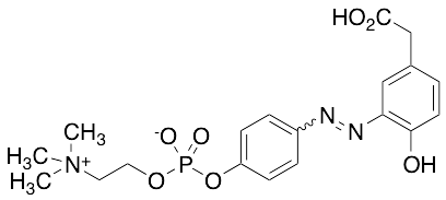4-Hydroxy-3-(p-diazophenylphosphorylcholine) Phenylacetic Acid