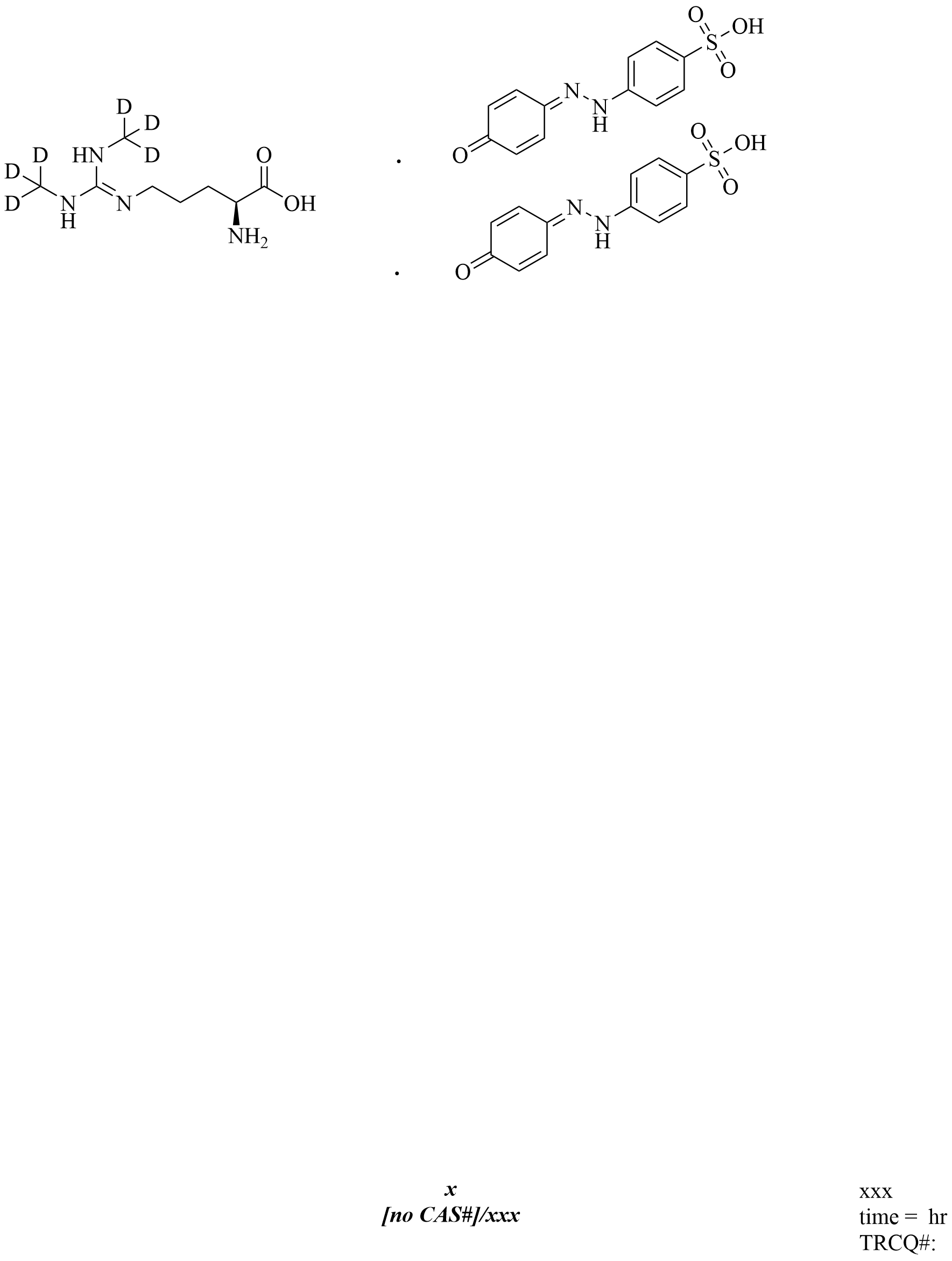 N5-[Bis(methyl-d3-amino)methylene]-L-ornithine Di(p-hydroxyazobenzene-p'-sulfonate)