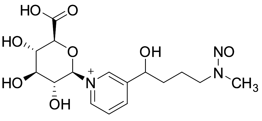 1-beta-D-Glucopyranuronosyl-3-[1-hydroxy-4-(methylnitrosoamino)butyl]pridinium Inner Salt