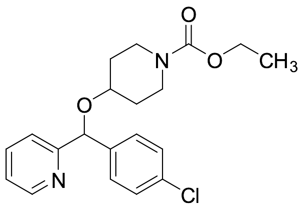 Ethyl 4-((4-Chlorophenyl)(pyridin-2-yl)methoxy)piperidine-1-carboxylate