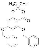 2,​2-​Dimethyl-​5,​7-​bis(phenylmethoxy)​-4H-​1,​3-​benzodioxin-​4-​one